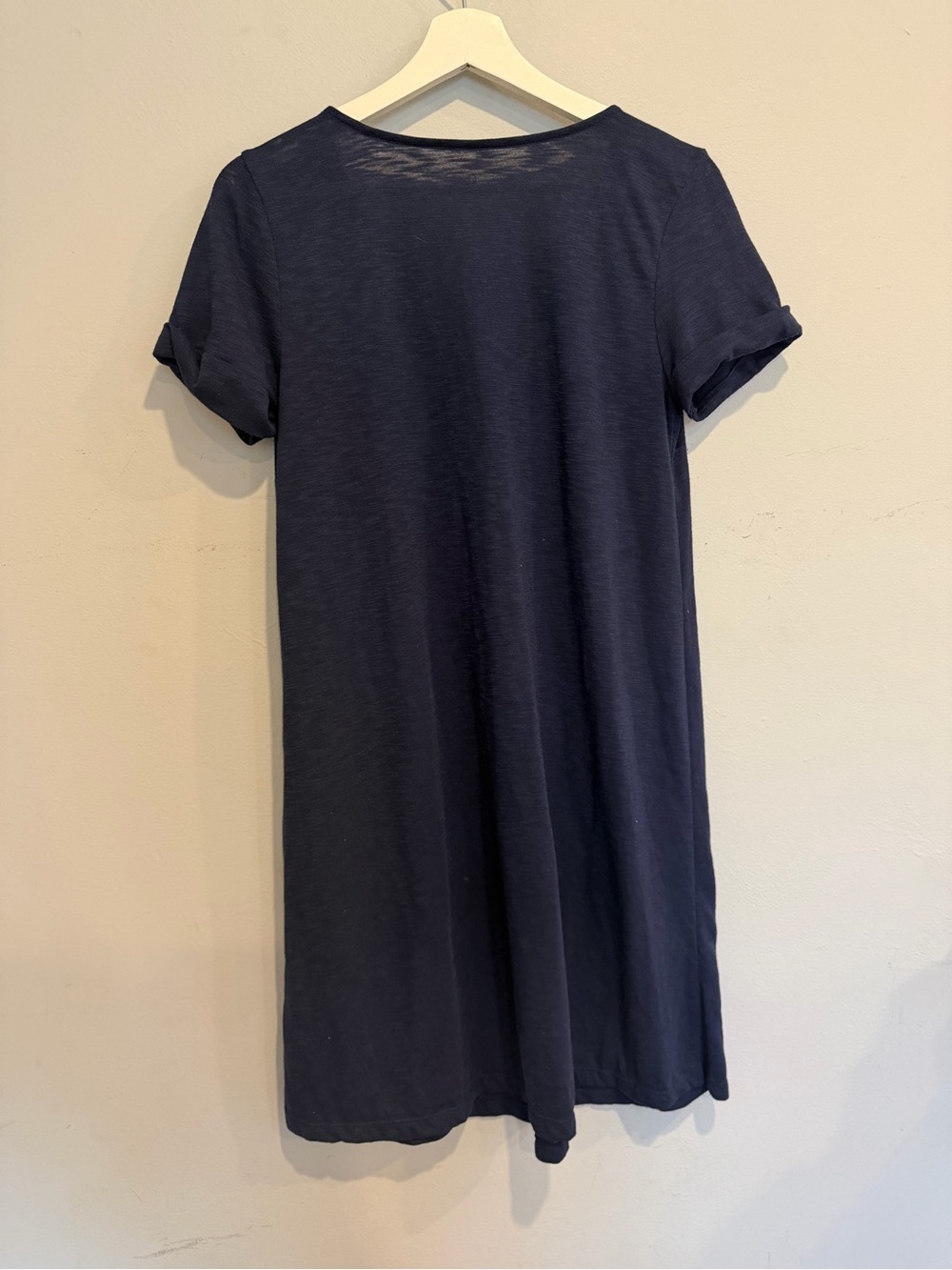 Lilly Pulitzer Navy Blue Embroidered Brewster Dress Women’s Small Short Sleeve - Picture 5 of 6